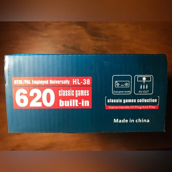 Mini NES 620 Classic Games Built-In Retro Console Anniversary Edition - Picture 8 of 8